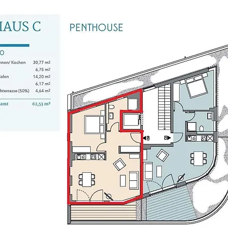Zweite Heimat - C10 Апартаменты Каппельн